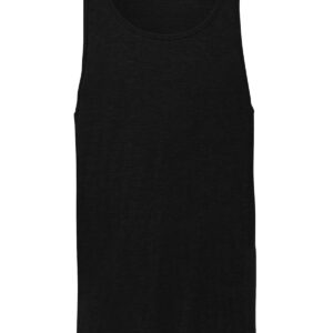 Unisex Jersey tank top - Black, XS