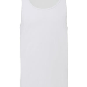 Unisex Jersey tank top - White, XS