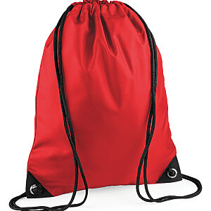 Premium gymsac - Bright Red, One size