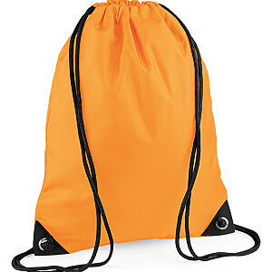 Premium gymsac - Fluorescent Orange, One size