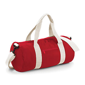 Original barrel bag - Classic Red/Off White, One size