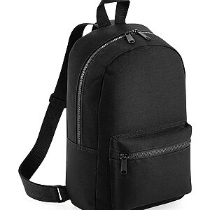 Mini essential fashion backpack - Black, One size
