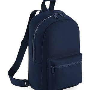 Mini essential fashion backpack - French Navy, One size