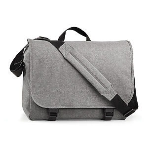 Two-tone digital messenger - Grey Marl, One size
