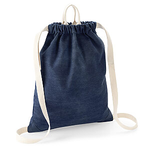 Denim gymsac - Denim Blue, One size