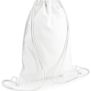 Sublimation gymsac - White, One size