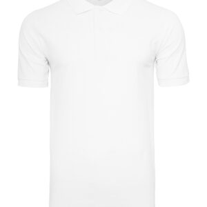 Piqué polo shirt - White, S