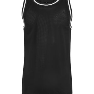 Mesh tank top - Black White, S