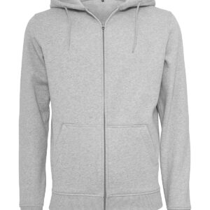 Heavy zip hoodie - Heather Grey, S