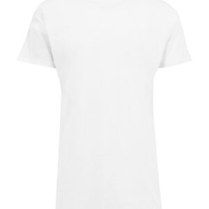 Shaped long tee - White, XS
