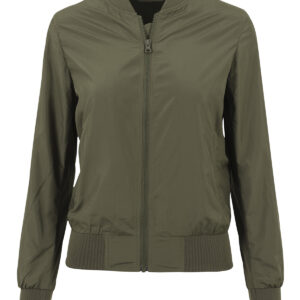 Women's Light bomber jacket - Dark Olive, XS