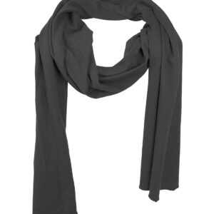 Jersey scarf - Black, One size