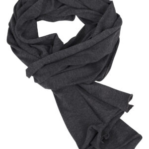 Jersey scarf - Charcoal, One size