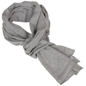 Jersey scarf - Heather Grey, One size