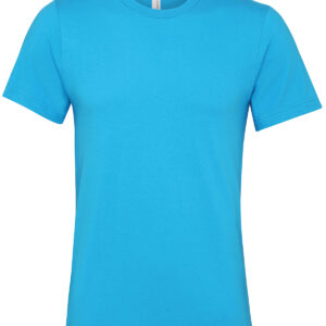 Unisex Jersey crew neck t-shirt - Aqua, XS