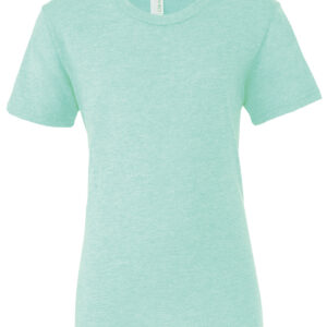 Unisex triblend crew neck t-shirt - Mint Triblend, XS