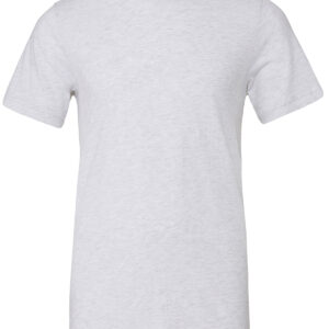 Unisex triblend crew neck t-shirt - White Fleck Triblend, XS
