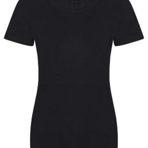 Women's Cascade organic tee - Jet Black, XS
