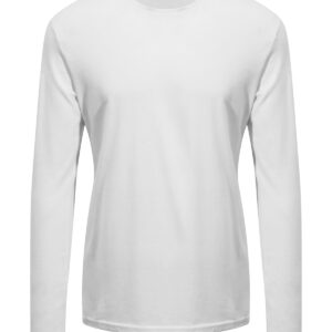 Erawan organic long-sleeve tee - Arctic White, XS