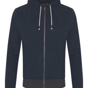 Okavango regen zoodie - Navy/Charcoal, XS