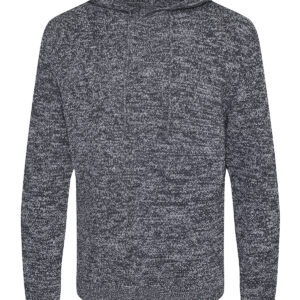 Iguazu regen knitted hoodie - Heather/Charcoal, XS