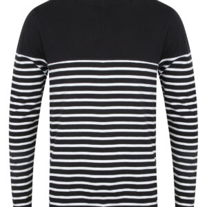 Long sleeve Breton striped T - Navy/White, XS