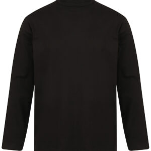 Long sleeve roll neck top - Black, S