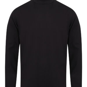 Long sleeve roll neck top - Navy, S