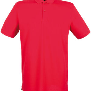 Micro-fine piqué polo shirt - Classic Red, XS