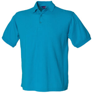 65/35 Classic piqué polo shirt - Turquoise, S