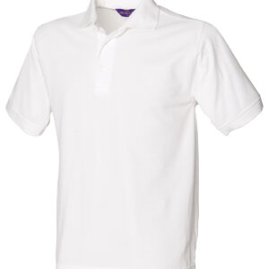 65/35 Classic piqué polo shirt - White, XS