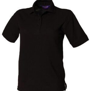 Women's 65/35 polo shirt - Black, XS