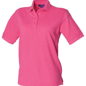 Women's 65/35 polo shirt - Fuchsia, XS