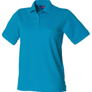 Women's 65/35 polo shirt - Turquoise, XS