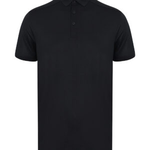 Stretch polo shirt with wicking finish (slim fit) - Navy, XS