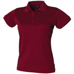 Women's Coolplus® polo shirt - Burgundy, XS