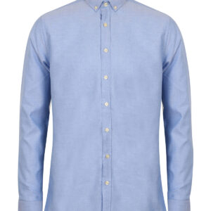 Modern long sleeve Oxford shirt - Blue, XS Reg