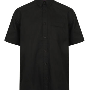 Wicking antibacterial short sleeve shirt - Black, S