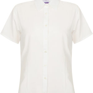 Women's wicking antibacterial short sleeve shirt - White, XS