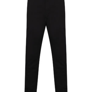 Stretch chinos with flex waistband - Black, 30/R