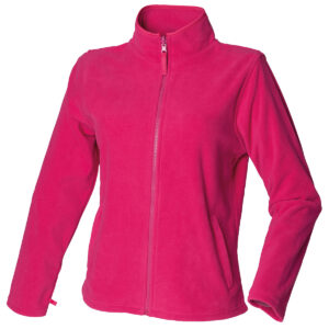 Women's microfleece jacket - Fuchsia, S