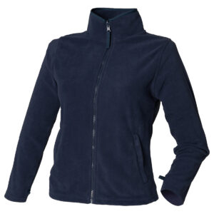 Women's microfleece jacket - Navy, S