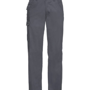 Polycotton twill workwear trousers - Convoy Grey, 28/R
