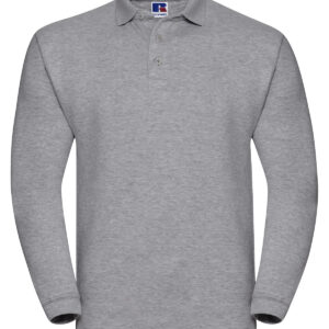 Heavy-duty collar sweatshirt - Light Oxford, XS