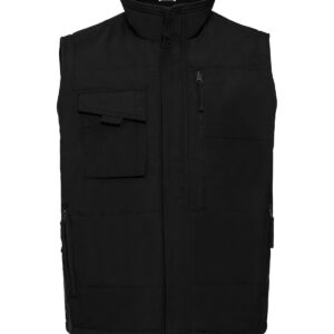 Heavy-duty gilet - Black, XS