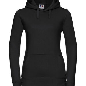 Women's authentic hooded sweatshirt - Black, XS