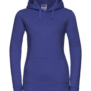Women's authentic hooded sweatshirt - Bright Royal, XS