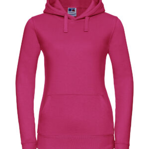 Women's authentic hooded sweatshirt - Fuchsia, XS