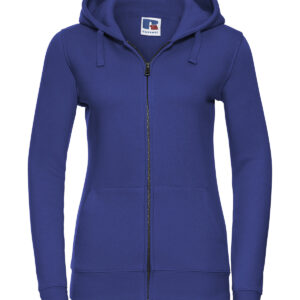 Women's authentic zipped hooded sweatshirt - Bright Royal, XS