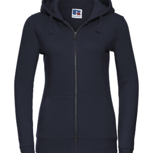 Women's authentic zipped hooded sweatshirt - French Navy, XS